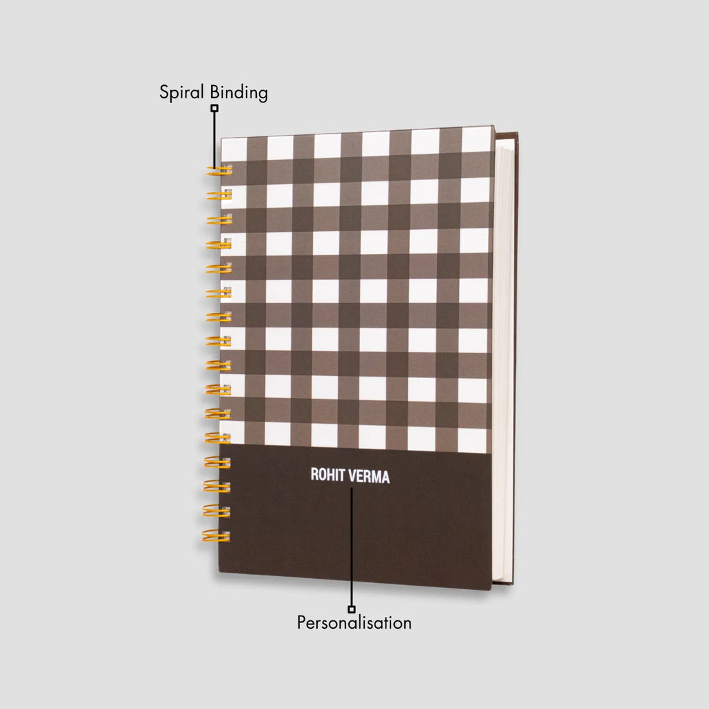 PERSONALISED DAILY PLANNER - CHECKMATE 2026