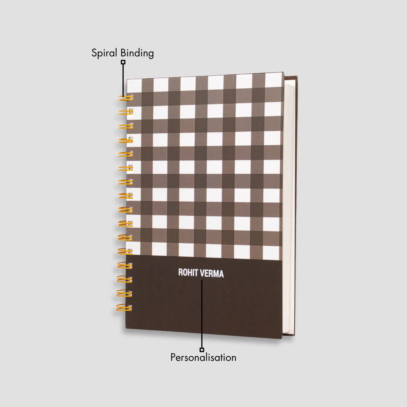 PERSONALISED DAILY PLANNER - CHECKMATE 2026