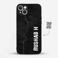 Premium Personalized Phone Case For IPhones | Black Marble - Gift Lift