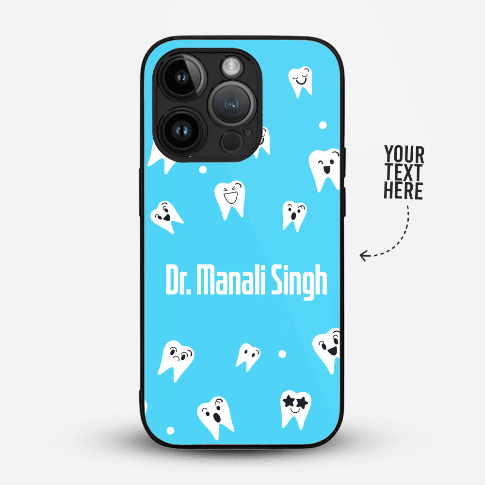 Premium Personalized Phone Case For IPhones | Dentist Pattern - Gift Lift