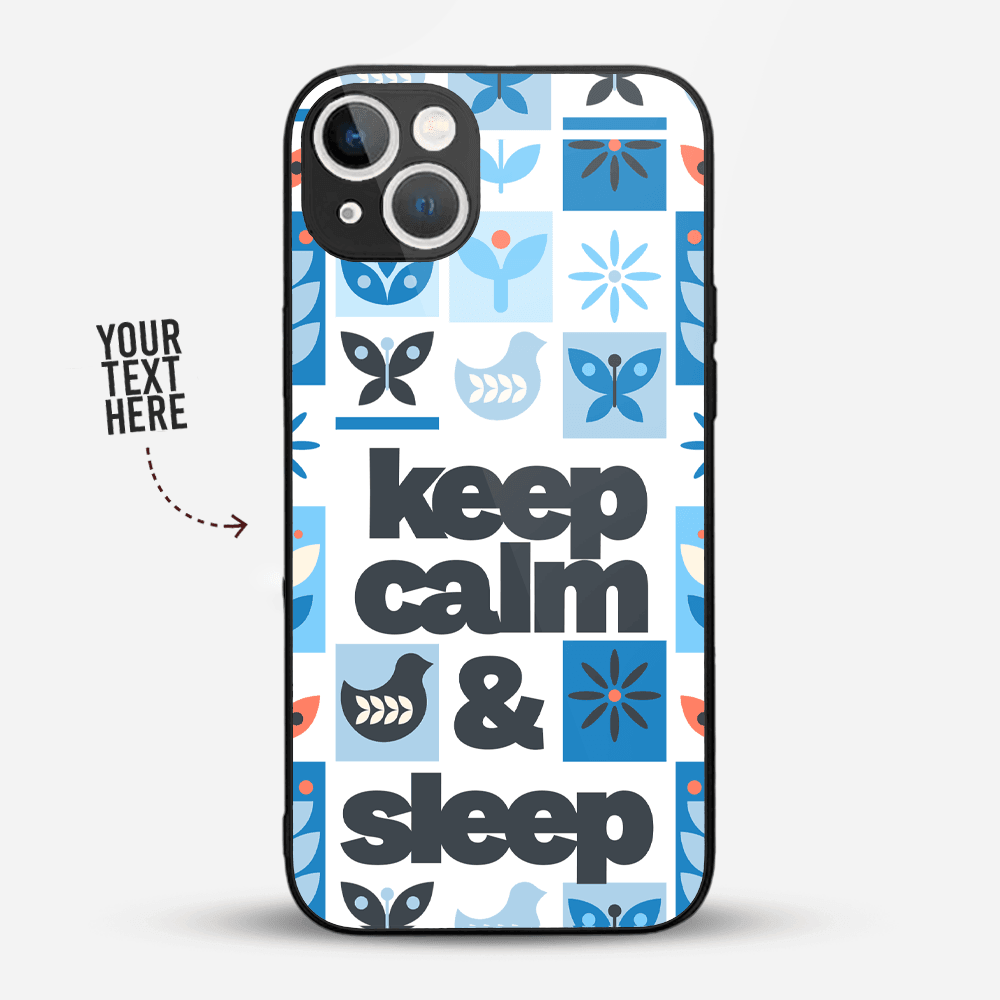 Premium Personalized Phone Case For IPhones | Keep Calm & Chill - Gift Lift