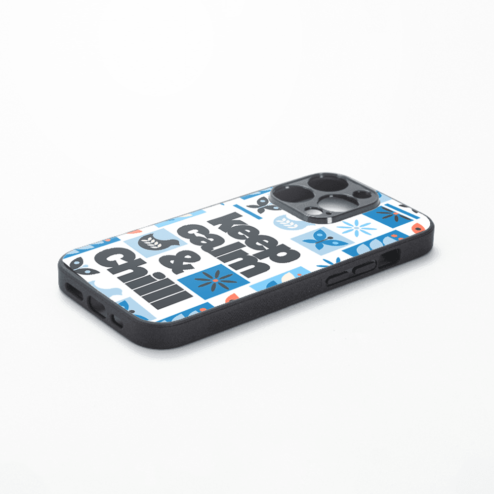 Premium Personalized Phone Case For IPhones | Keep Calm & Chill - Gift Lift
