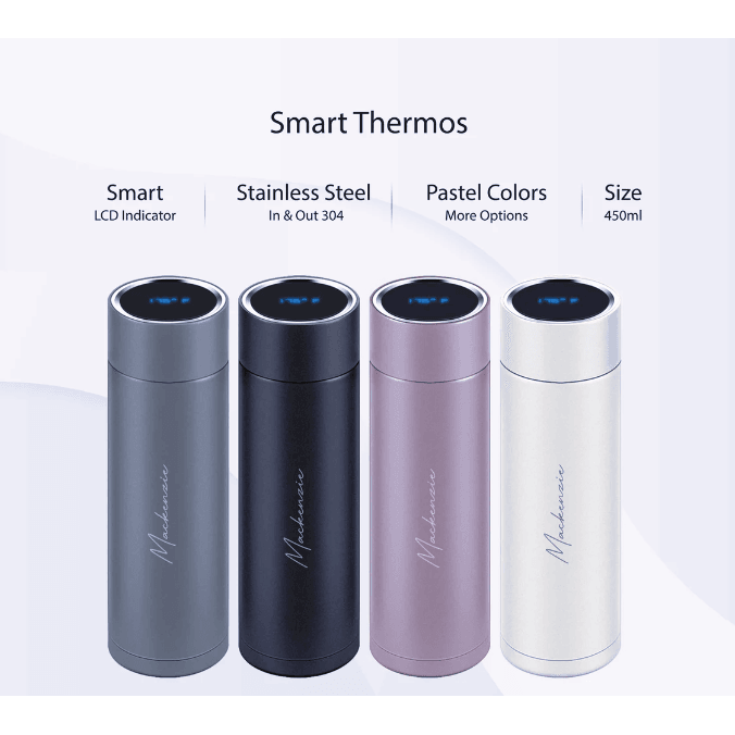 Premium Thermos, Laser Engraved Bottle, Personalized Smart Bottle