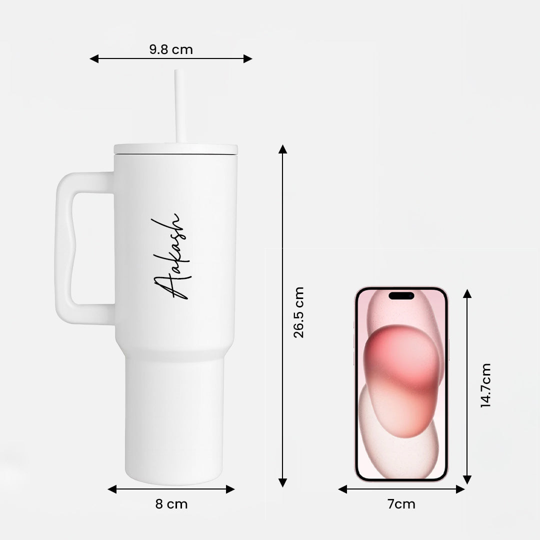Kookumber Pro Max Tumbler - Ivory White