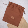 PERSONALISED SHOEBAG - TAN