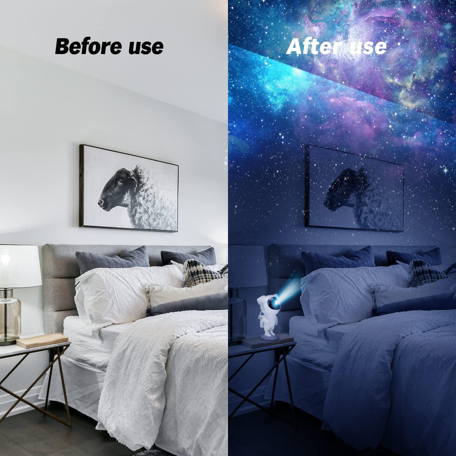 Space Odyssey: The Astronaut Galaxy Light Projector - Gift Lift