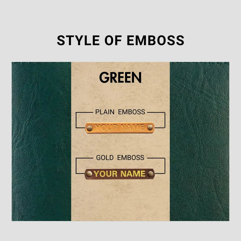 PERSONALISED STRIPE MULTIPURPOSE POUCH - GREEN