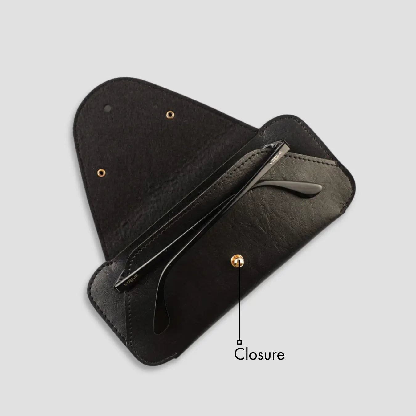 PERSONALISED SUNGLASS CASE - BLACK