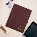 PERSONALISED TABLET ORGANISER - MAROON