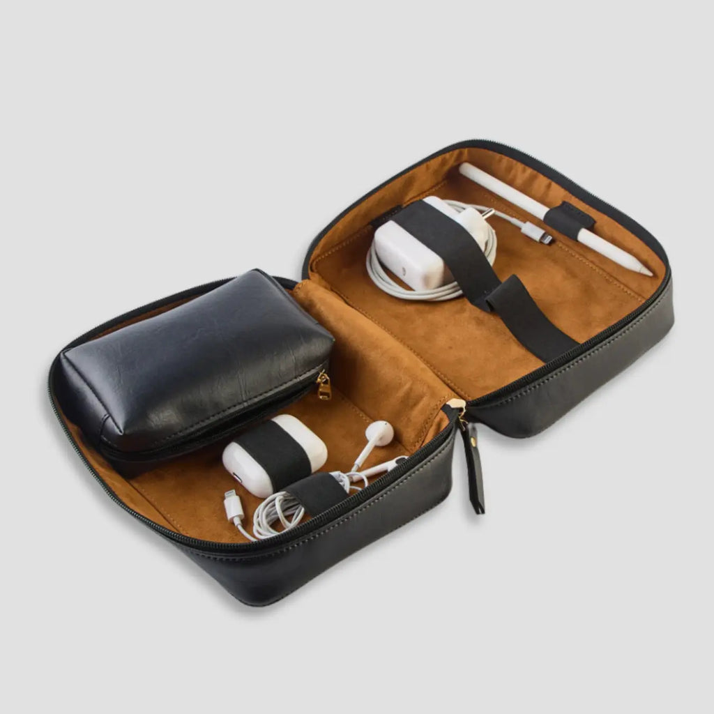 PERSONALISED TECH ORGANISER - BLACK