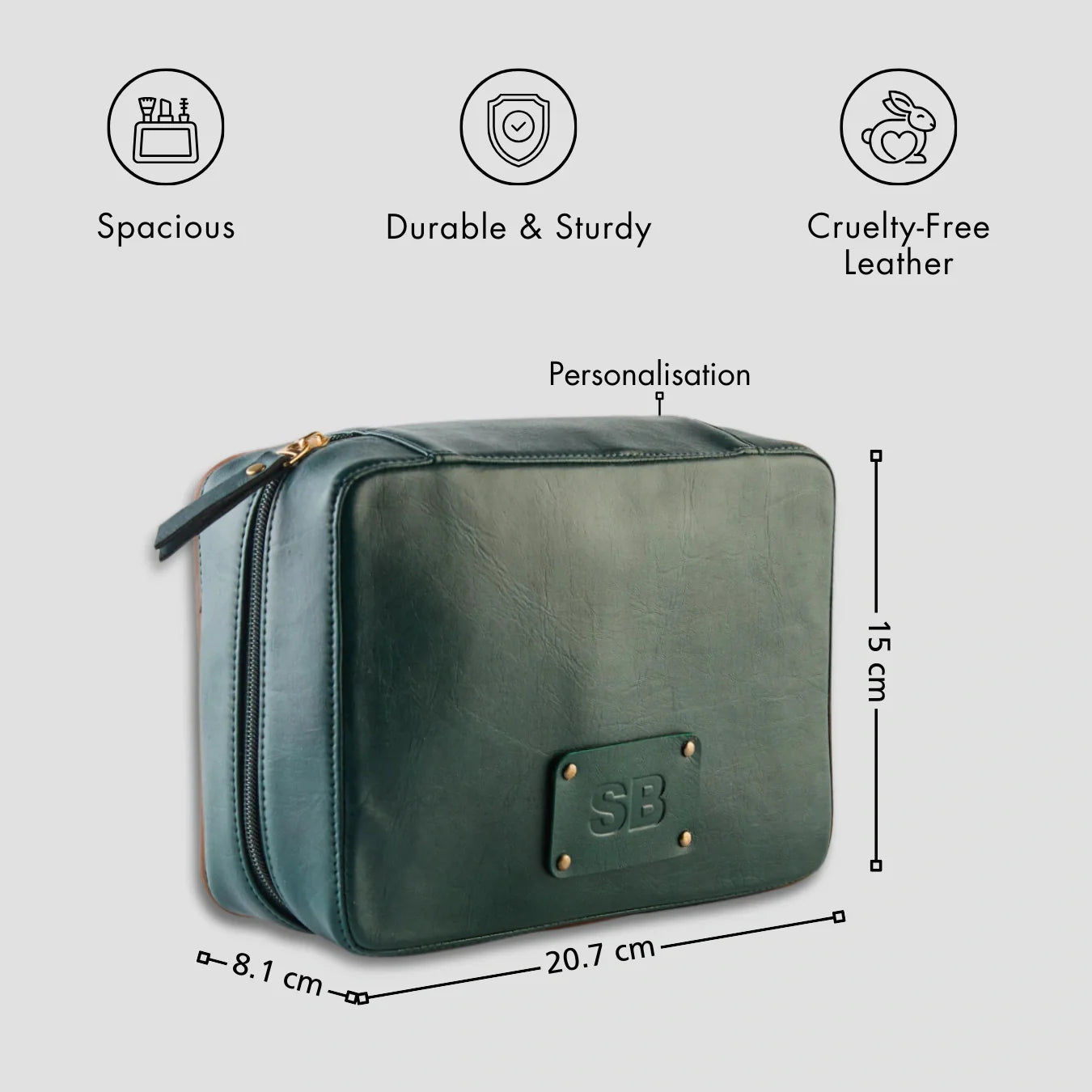 PERSONALISED TECH ORGANISER - GREEN