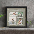 Trendy Happy Valentines Day Personalised 4 Photo Collage Frame - Gift Lift