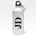 Unique Modern Name & Monogram Sipper Bottle