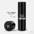 Premium Temperature Bottle (Hot & Cold Vacuum Flask) With Company Logo