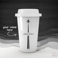 Uniquely Personalized Aviation Runway Art Name Tumbler - www.giftlift.in