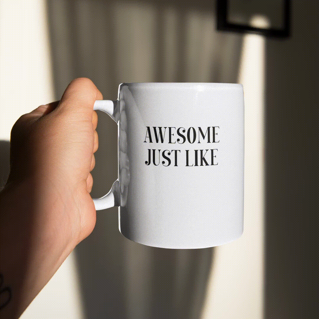 Personalized Awesome Art Coffee Mug