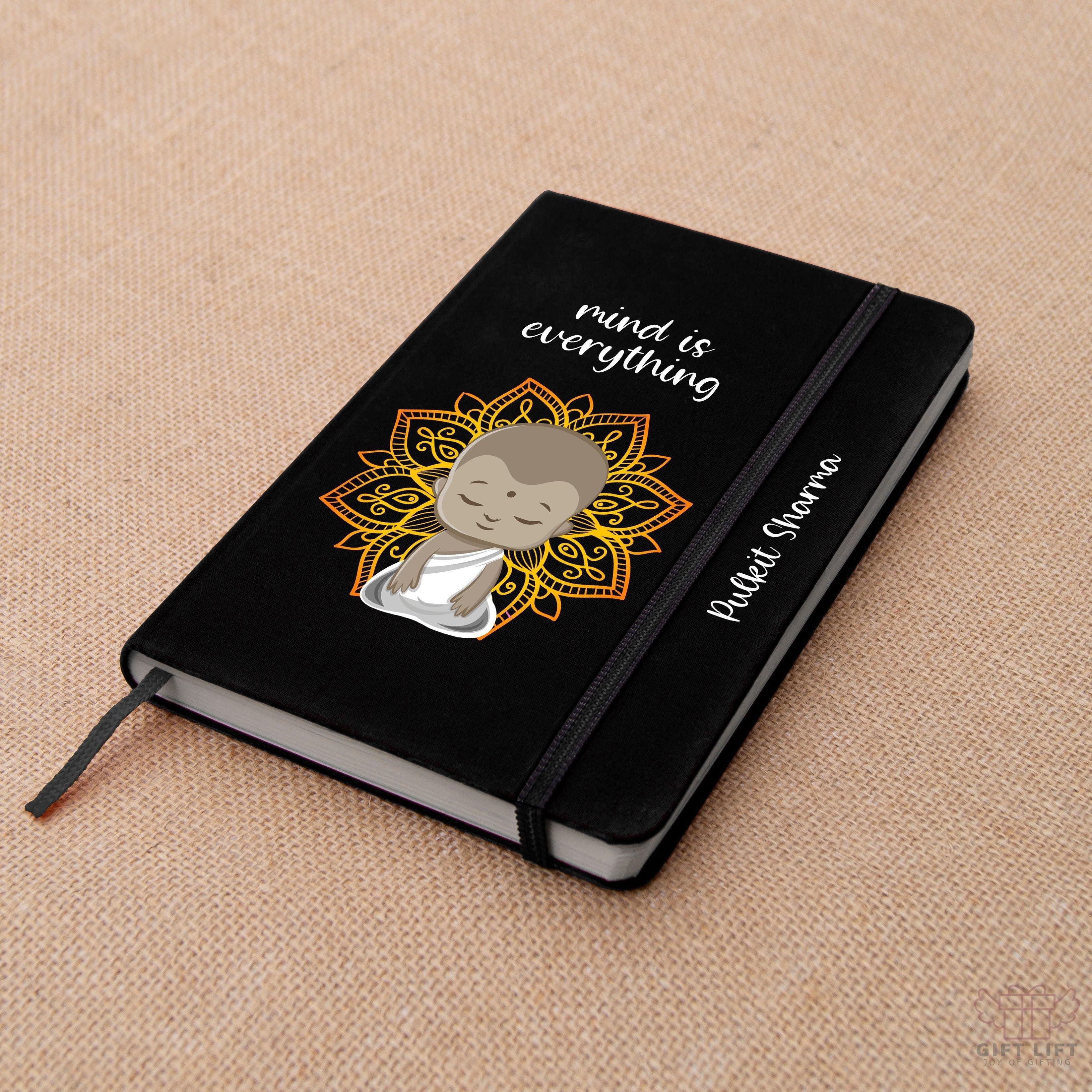 Personalized Baby Monk Spiritual Art Notebook - Set of 2