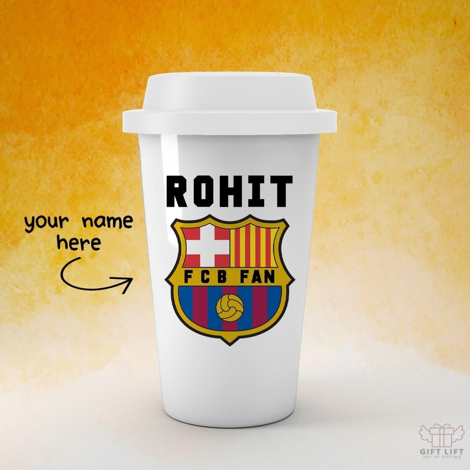 Personalized Barcelona FC Fan Tumbler