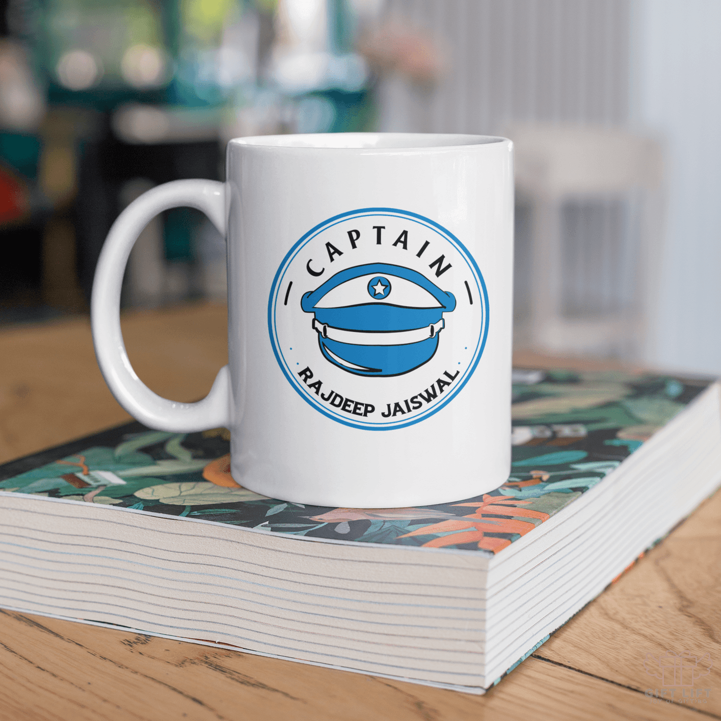 Personalized Captain Art Coffee Mug