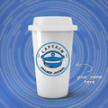 Uniquely Personalized Captain Art Tumbler - www.giftlift.in