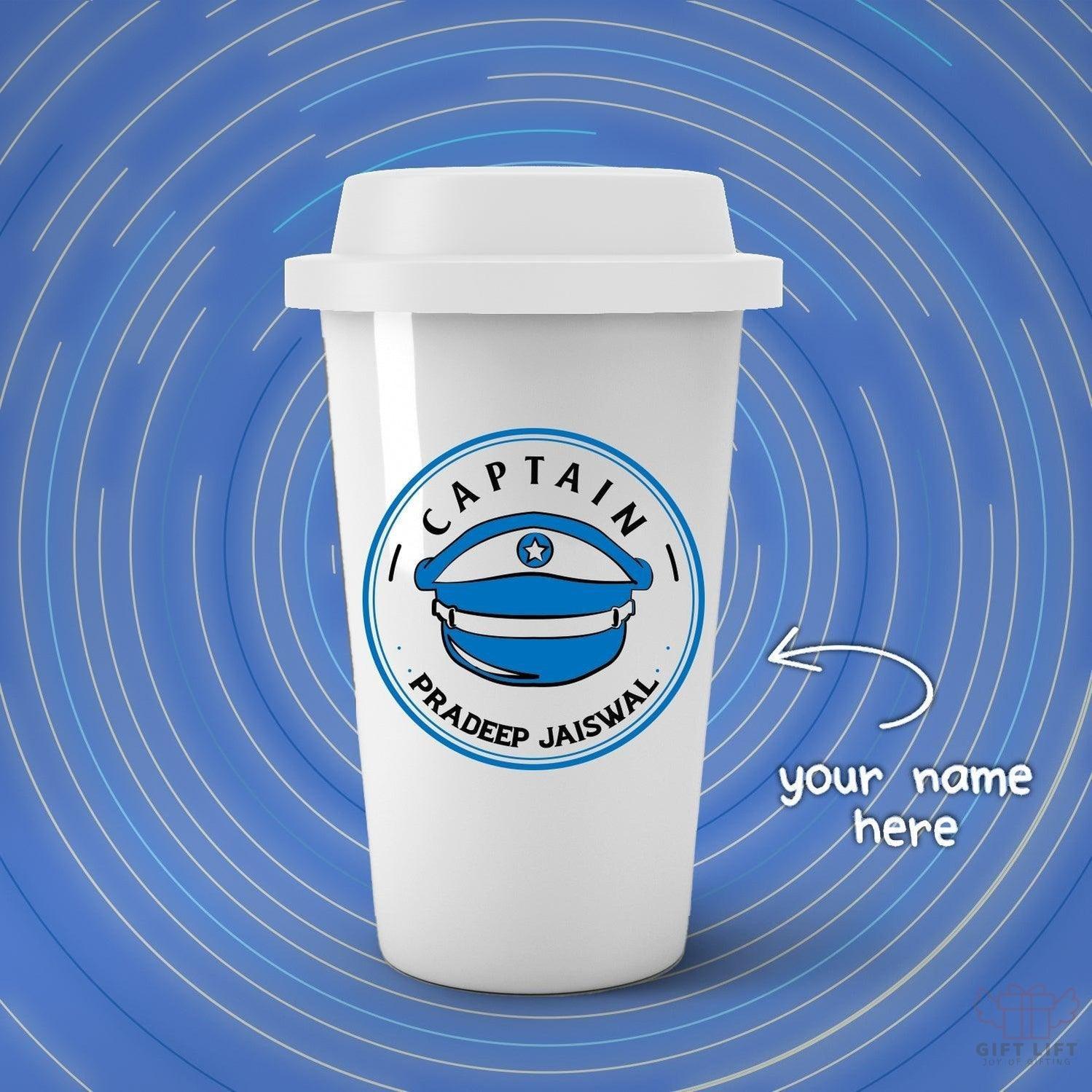 Personalized Captain Art Tumbler