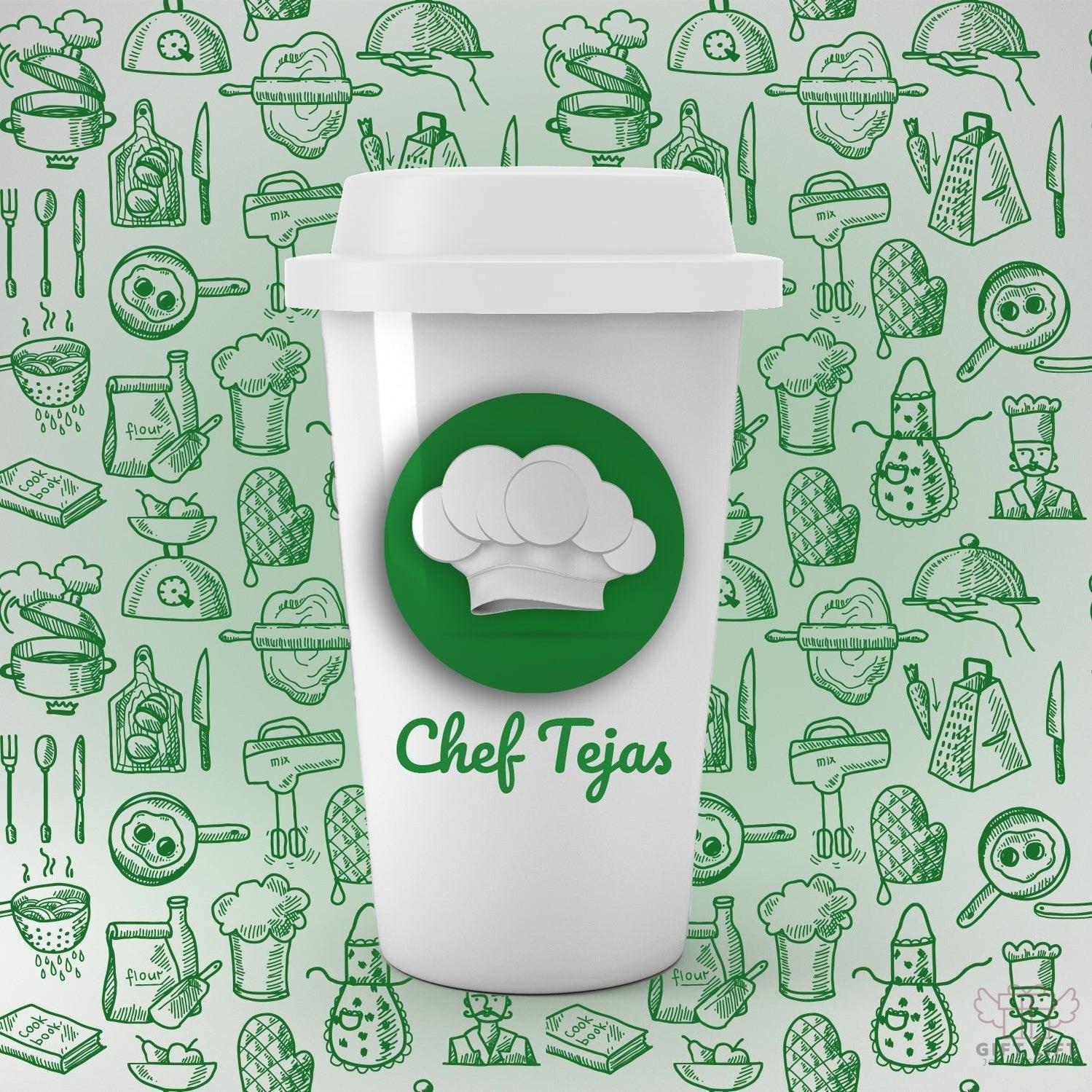 Personalized Chef Art Tumbler