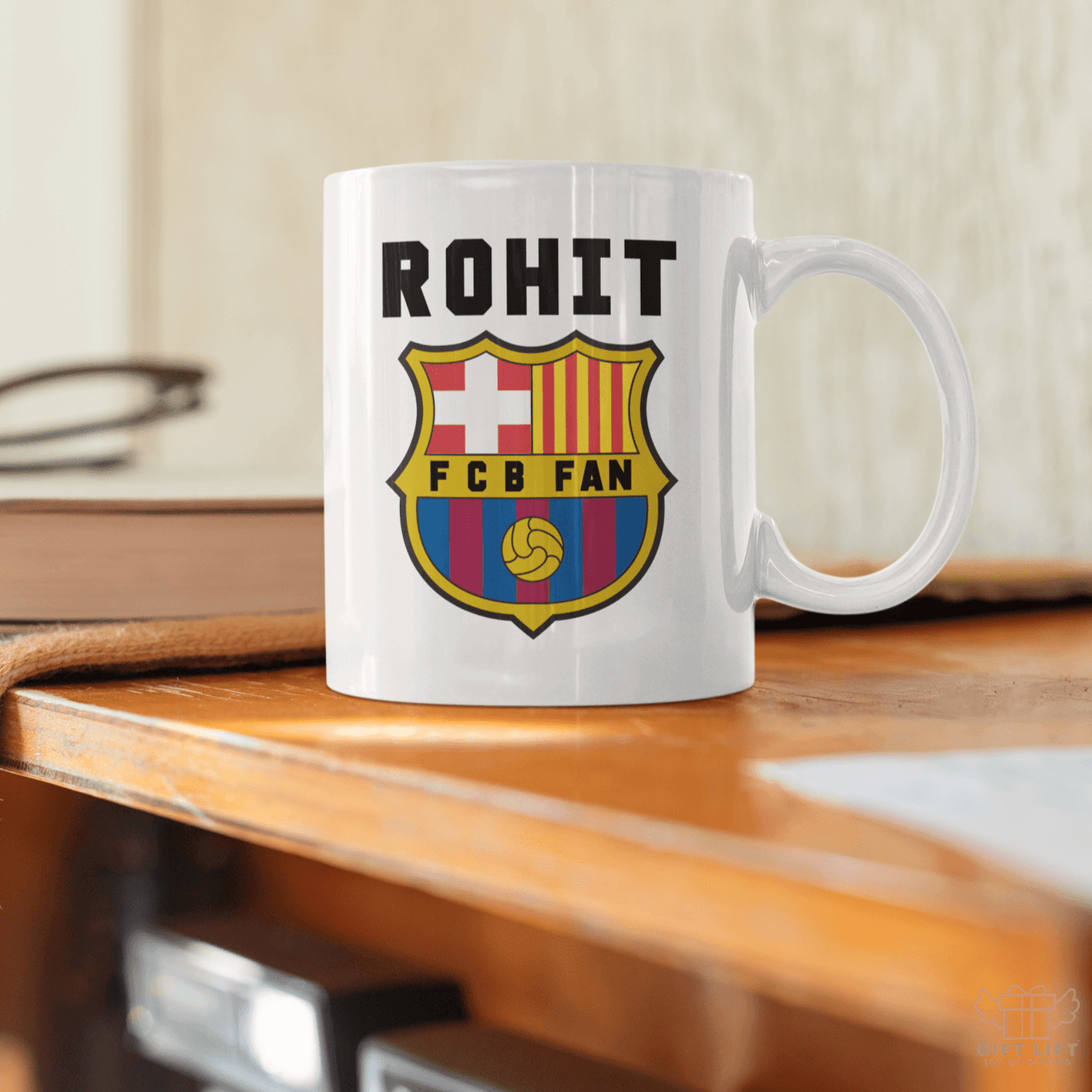 Personalized Chelsea FC Fan Art Coffee Mug