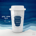 Personalized Coffee Tumbler Art