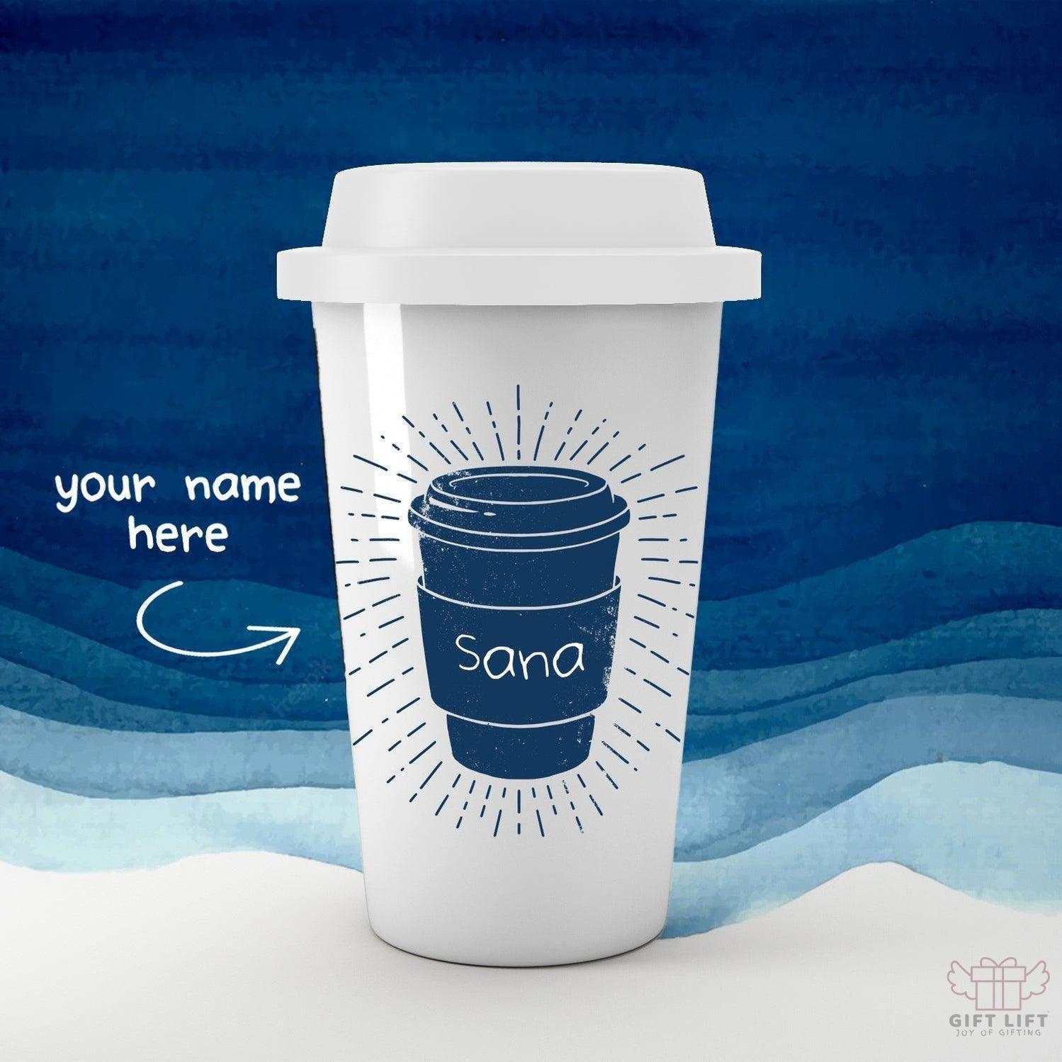 Personalized Coffee Tumbler Art