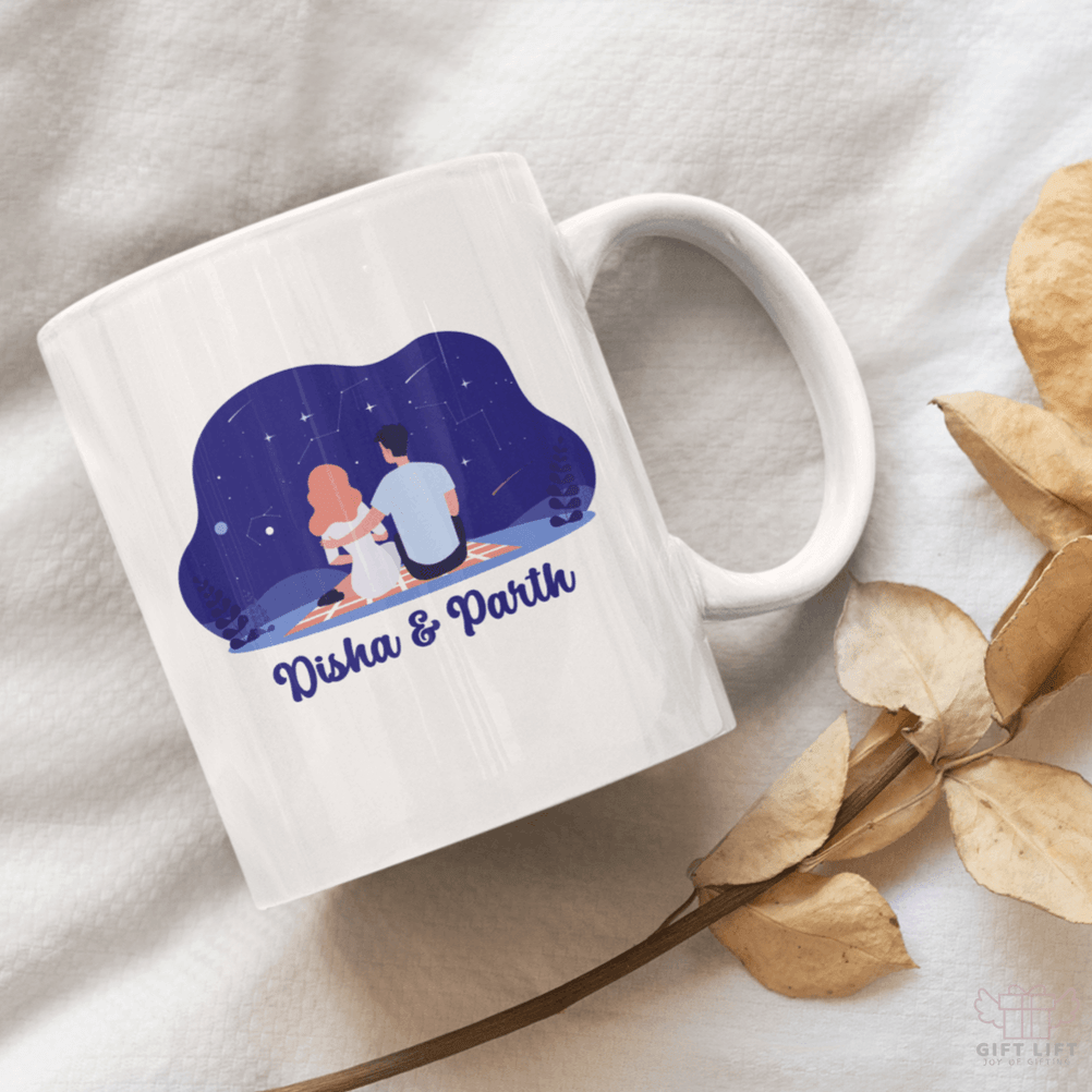 Personalized Couple Name Coffee Mug