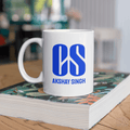 Personalized CS Logo Art Coffee Mug