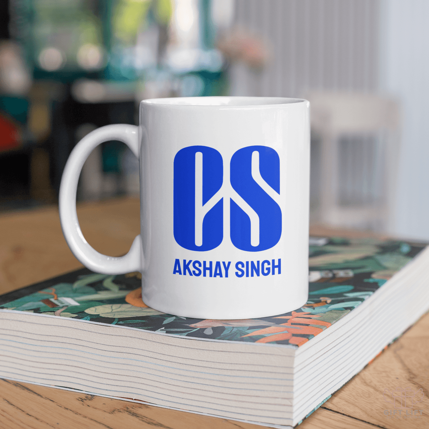 Personalized CS Logo Art Coffee Mug