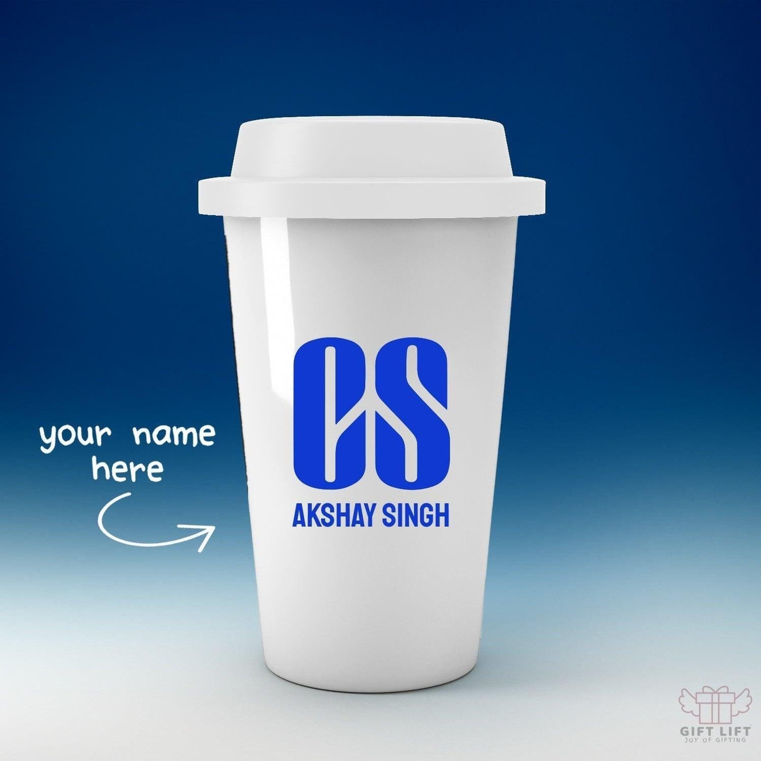 Personalized CS Logo Art Tumbler
