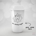 Personalized Dentist Chalk Art Tumbler