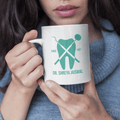 Personalized Dentist Equipment Art Coffee Mug