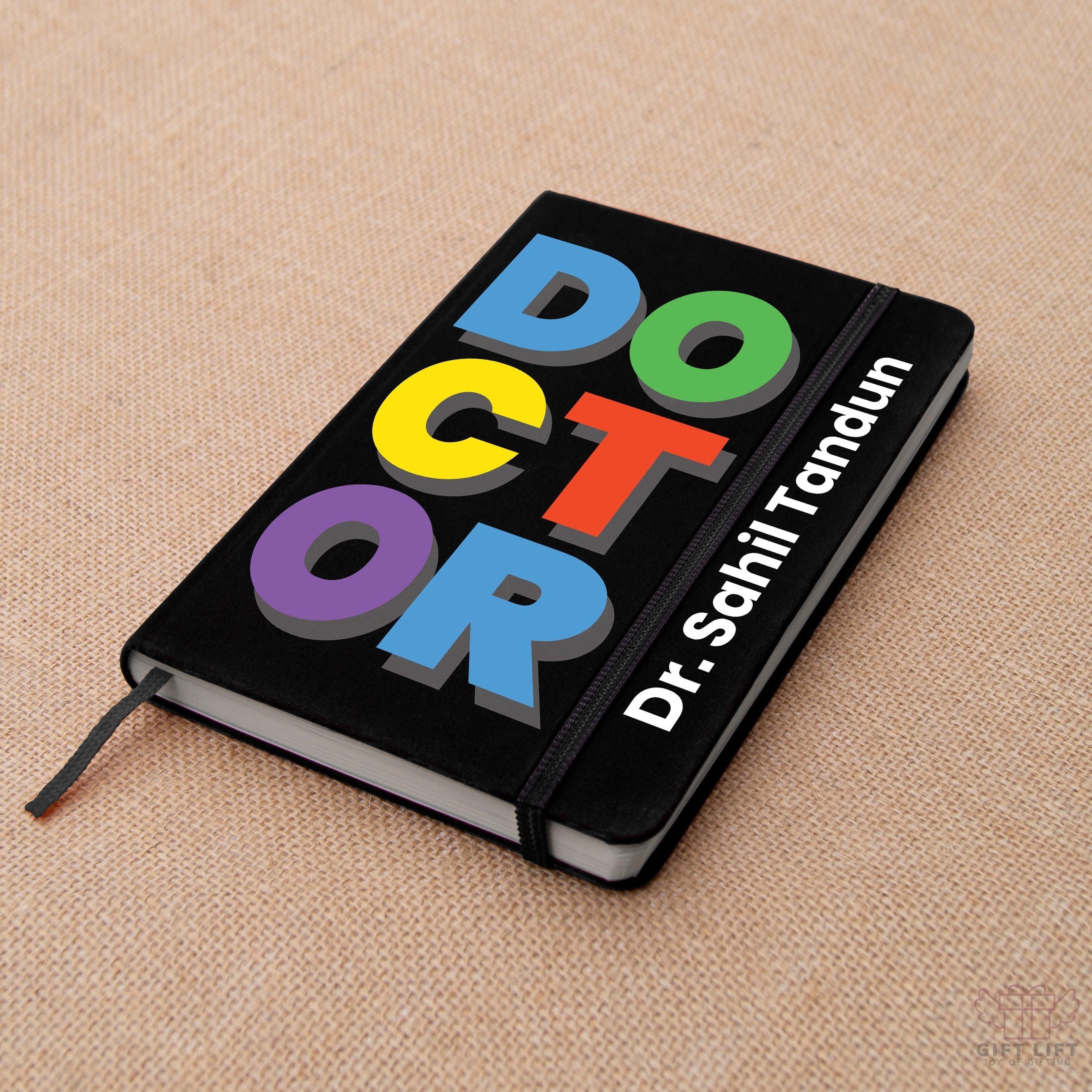 Personalized Doctor Art Notebook - Set of 2