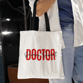 Personalized Doctor Art Tote Bag - Eco Friendly