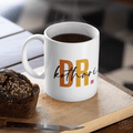 Personalized Dr. Name Art Coffee Mug