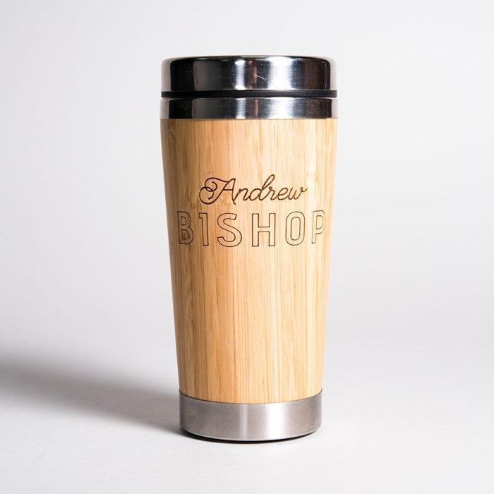 Personalized Eco-Friendly Bamboo Flask