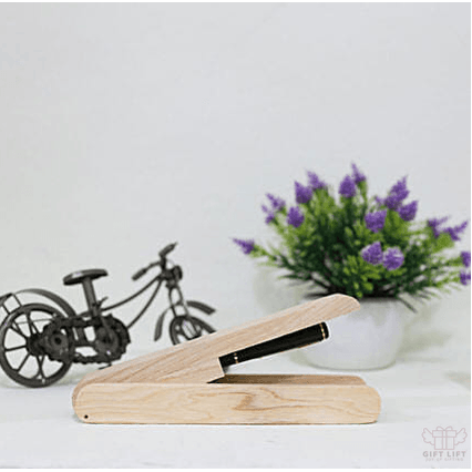 Personalized Engraved Pen engraved wooden Box - www.giftlift.in