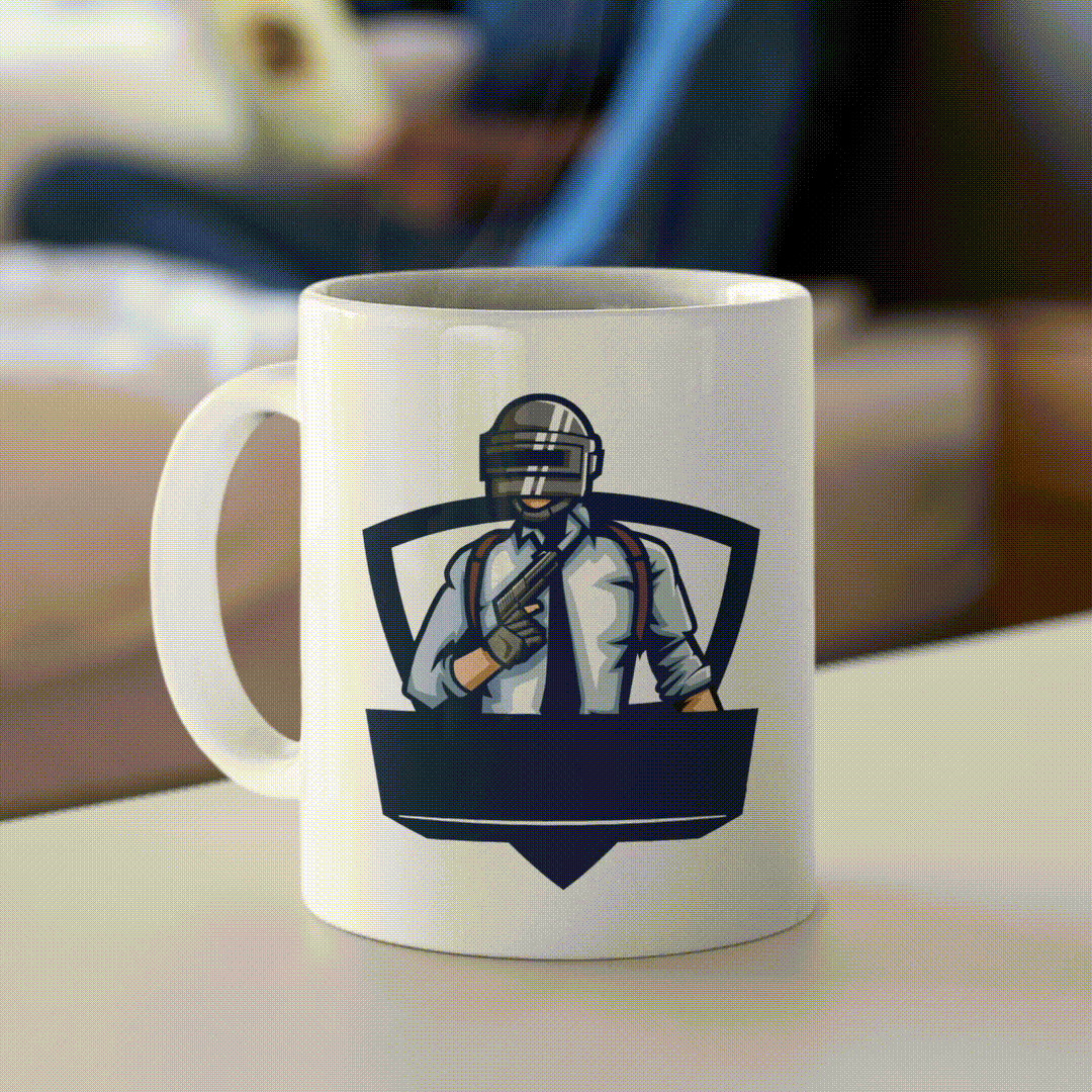 Uniquely Personalized Gamer ID coffee Mug - www.giftlift.in