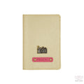 Personalized Gold Textured Passport Cover