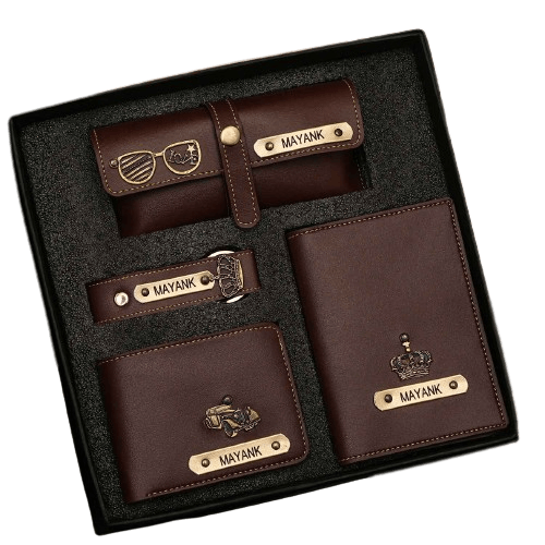 Personalized Leather Gift Combo for HIM - Gift Lift
