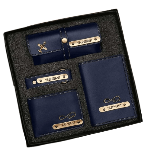 Personalized Leather Gift Combo for HIM - Gift Lift