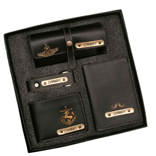 Personalized Leather Gift Combo for HIM - Gift Lift