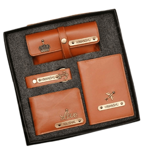 Personalized Leather Gift Combo for HIM - Gift Lift