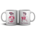 Personalized  Love Couple Romantic Coffee Mug - Set of 2