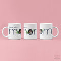 Uniquely Personalized Love You Mom Photo Art Coffee Mug - www.giftlift.in