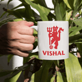 Personalized Manchester FC Red Devil Fan Coffee Mug
