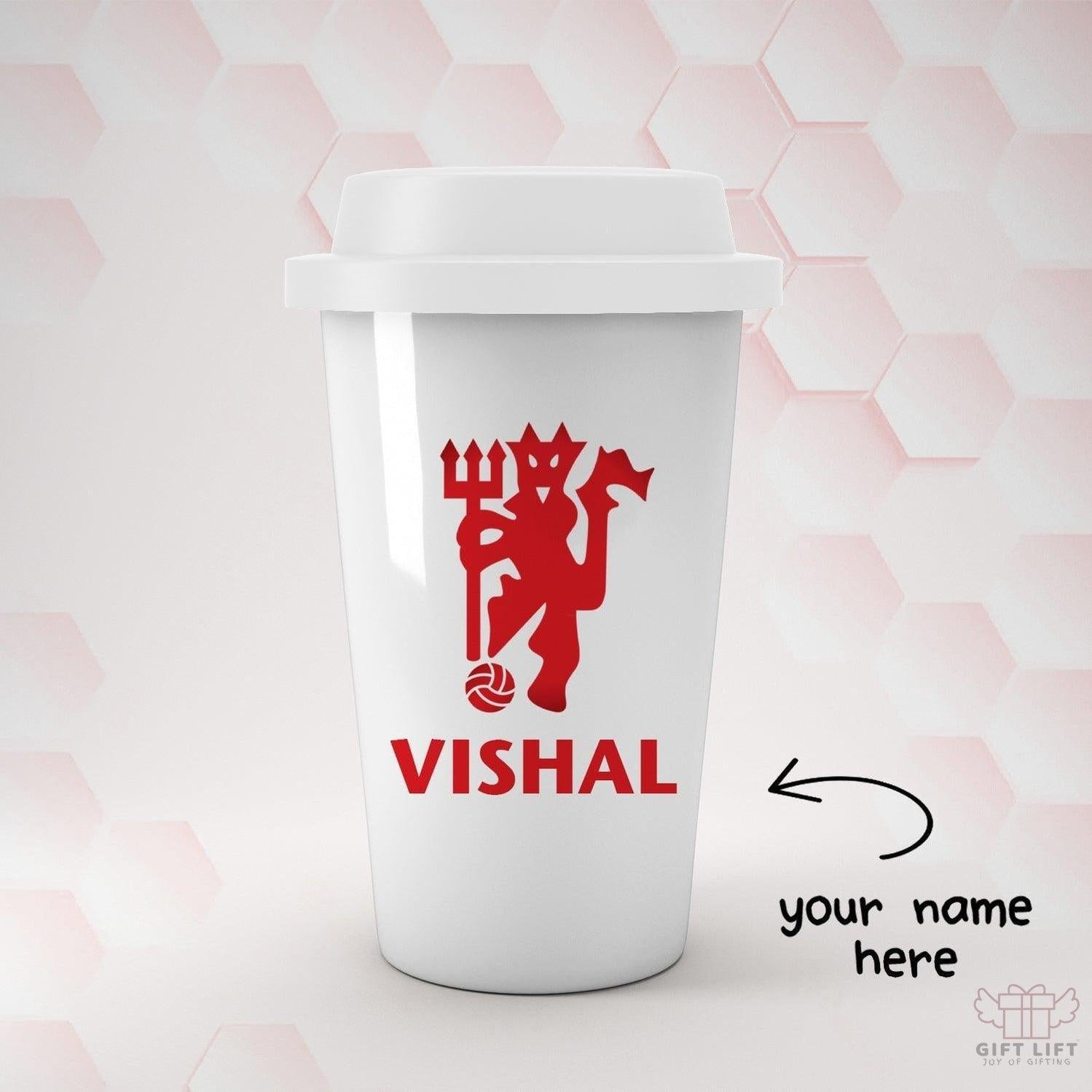 Personalized Manchester FC Red Devil Fan Tumbler